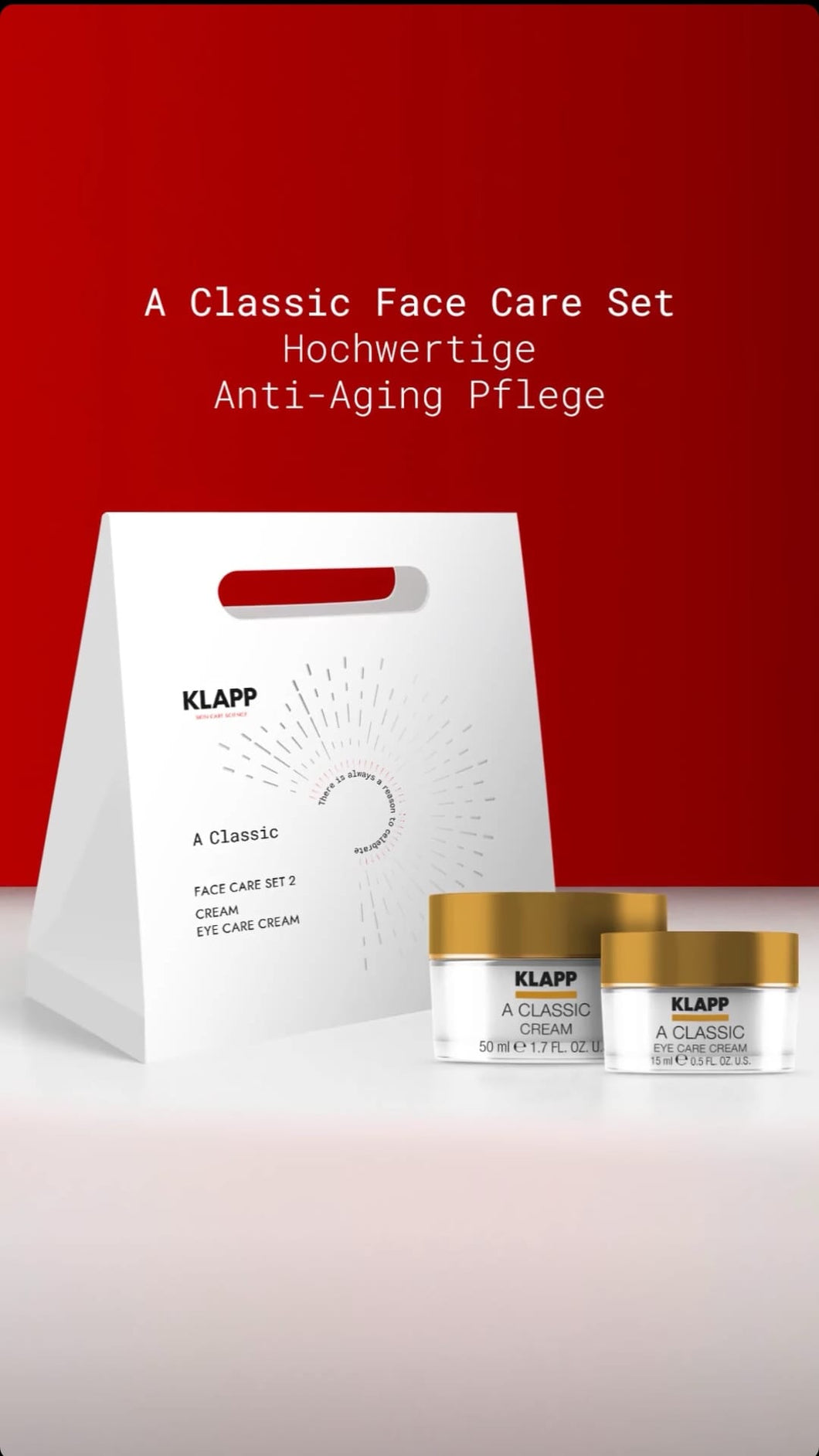 KLAPP A Classic Face Care Set II – X-Mas Edition